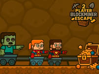 2 Player BlockMiner Escape logo