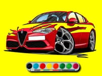 Alfa Romeo Coloring logo