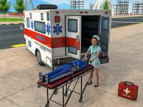 Ambulance Rescue Hospital Game logo