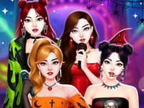 Black Pink Halloween Concert logo