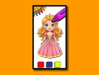 BTS Princess Coloring Book logo