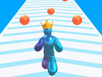 Bubble Man Runner Game logo