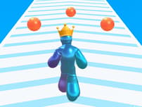 Bubble Man Running Game logo
