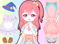 Candy Doll Dress Up logo