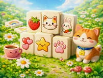 Cartoon Mahjong logo