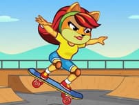 Cat Girl Skater logo