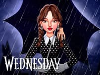 Celebrity Wednesday Addams Style logo
