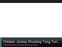 Chicken Jockey Shooting Tung Tung Sahur logo