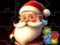 Christmas Puzzle With Santa logo