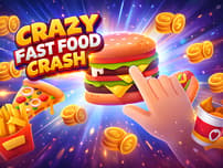 Crazy Fast Food Crash logo