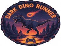 Dark Dino Runner logo