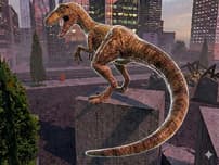 Dinosaur City Hunting Destroy logo