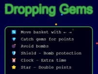 Dropping Gems logo