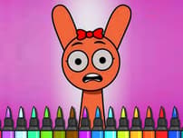 Easy Coloring Sprunki Time logo