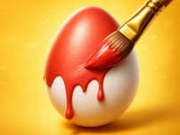 Easy Easter Coloring Eggs logo