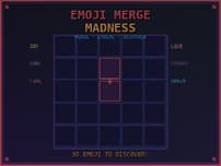 EMOJI MERGE MADNESS logo