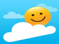 Emoji Sliding Down logo