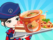 Food Truck Chef Cooking logo