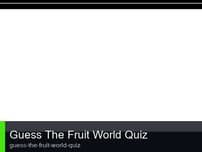 Guess The Fruit World Quiz logo