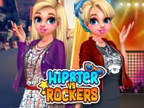 Hipsters vs Rockers logo