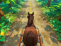 Horse Kart Runner Game logo