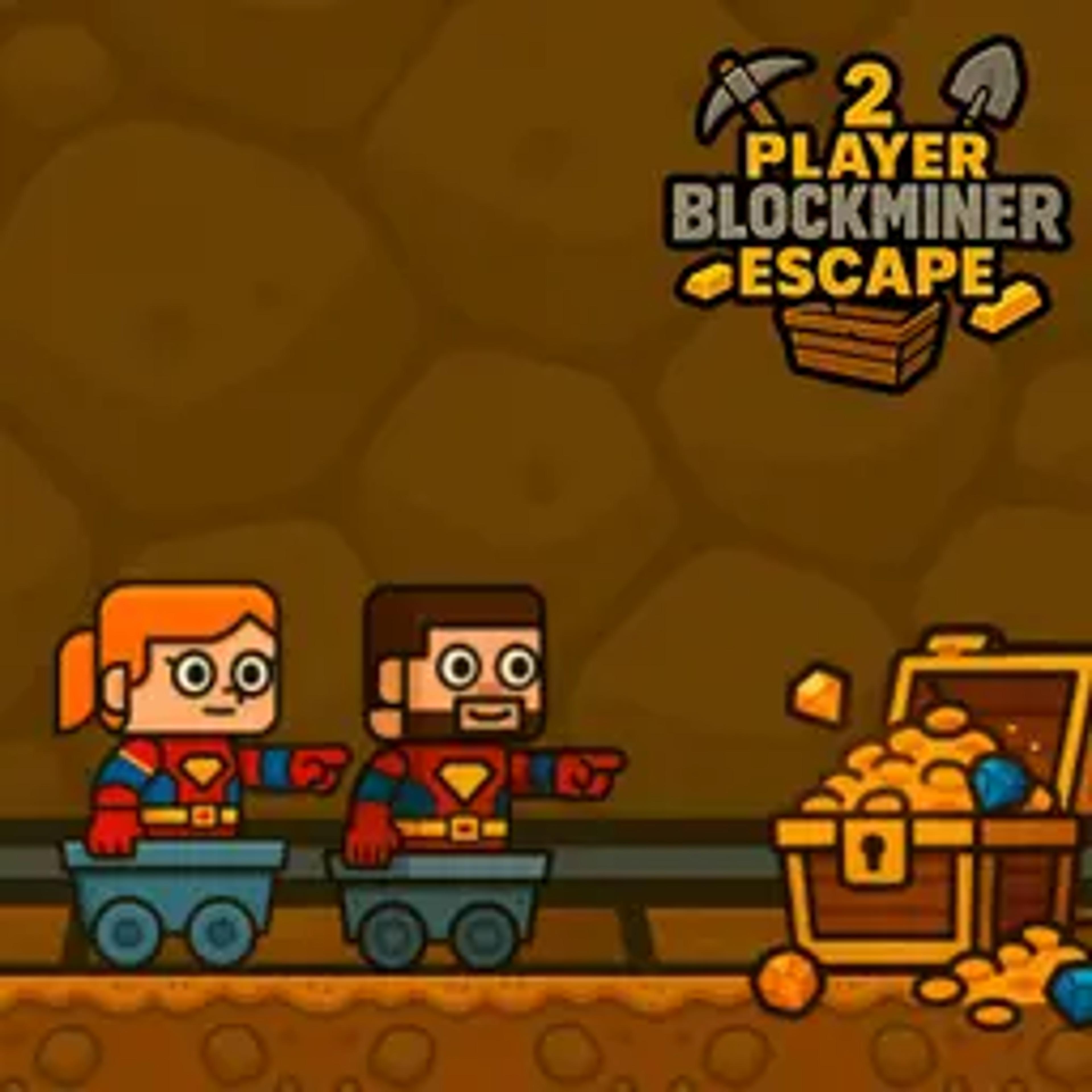 2 Player BlockMiner Escape