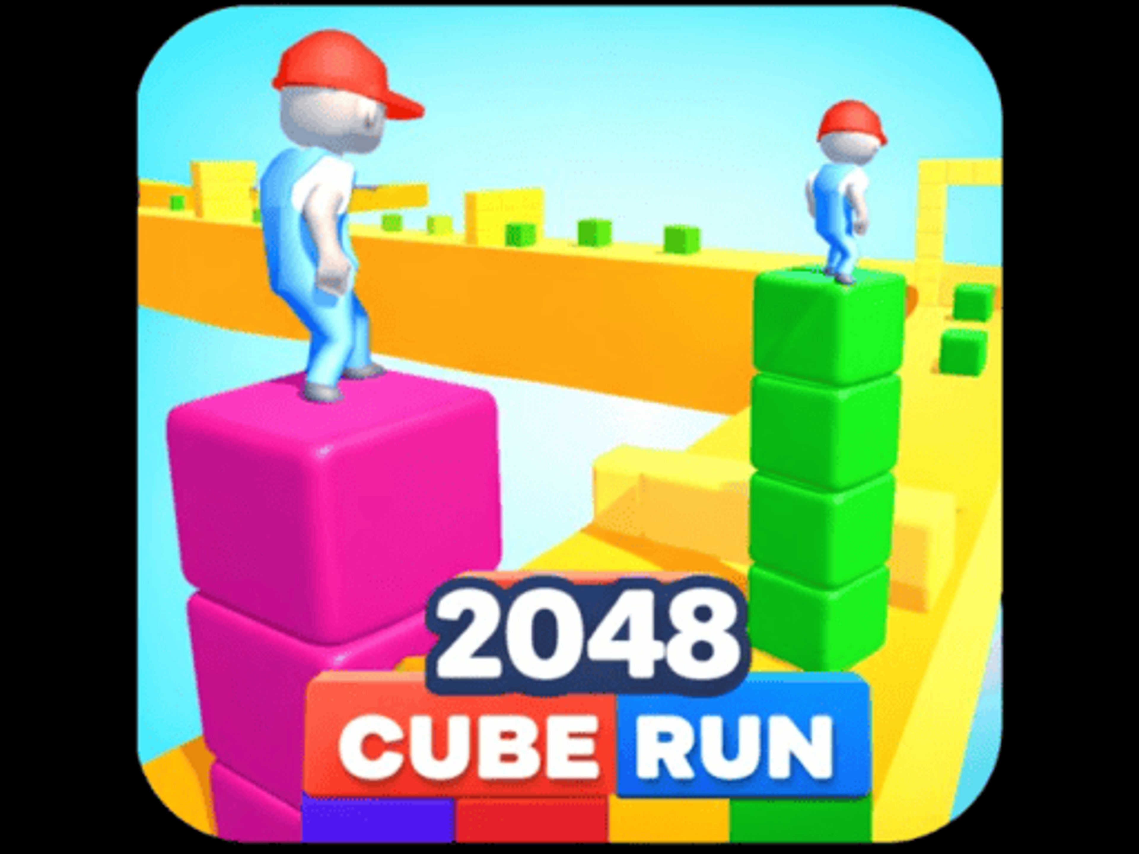 2048 Cube Runner ultimate logo