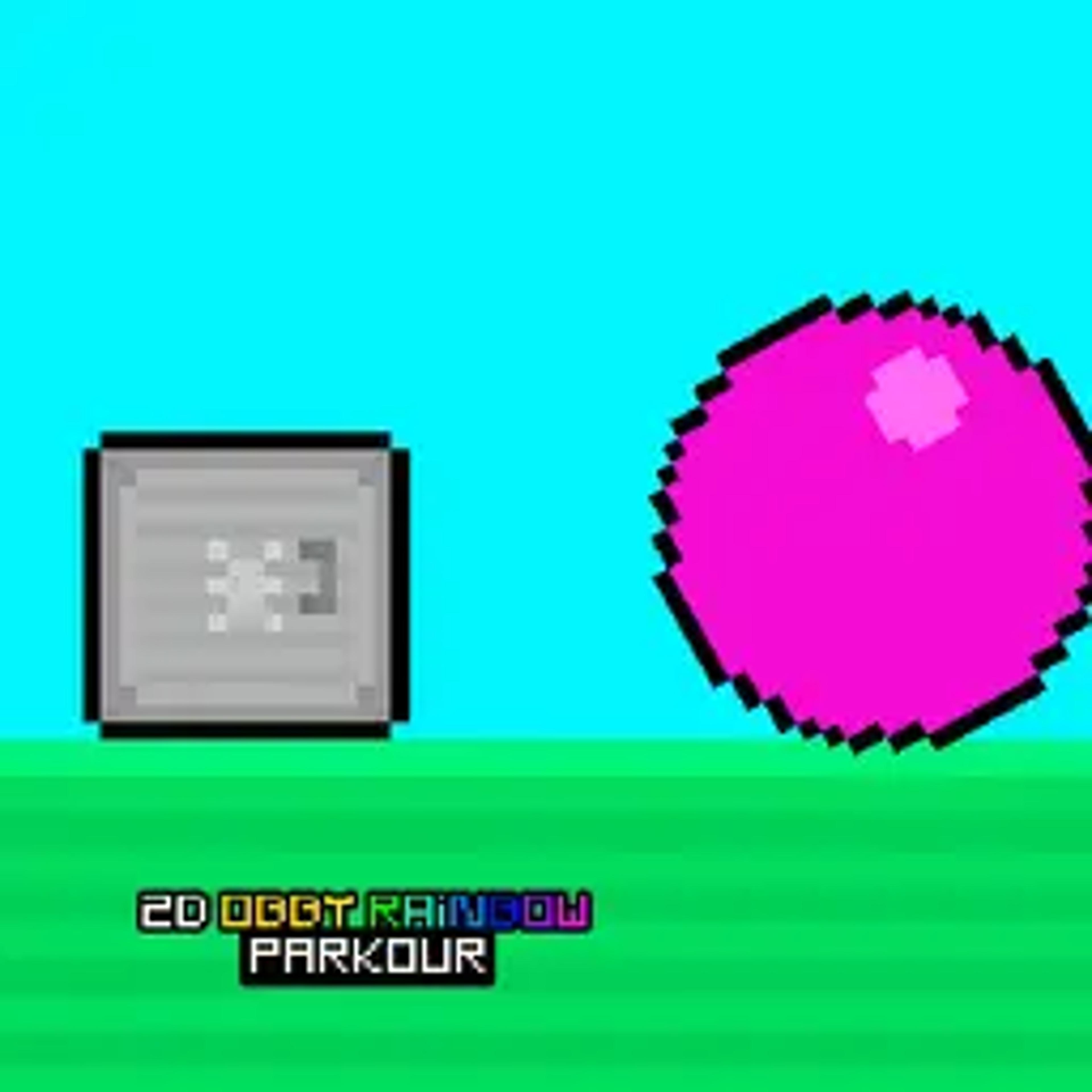 2D Obby Rainbow Parkour
