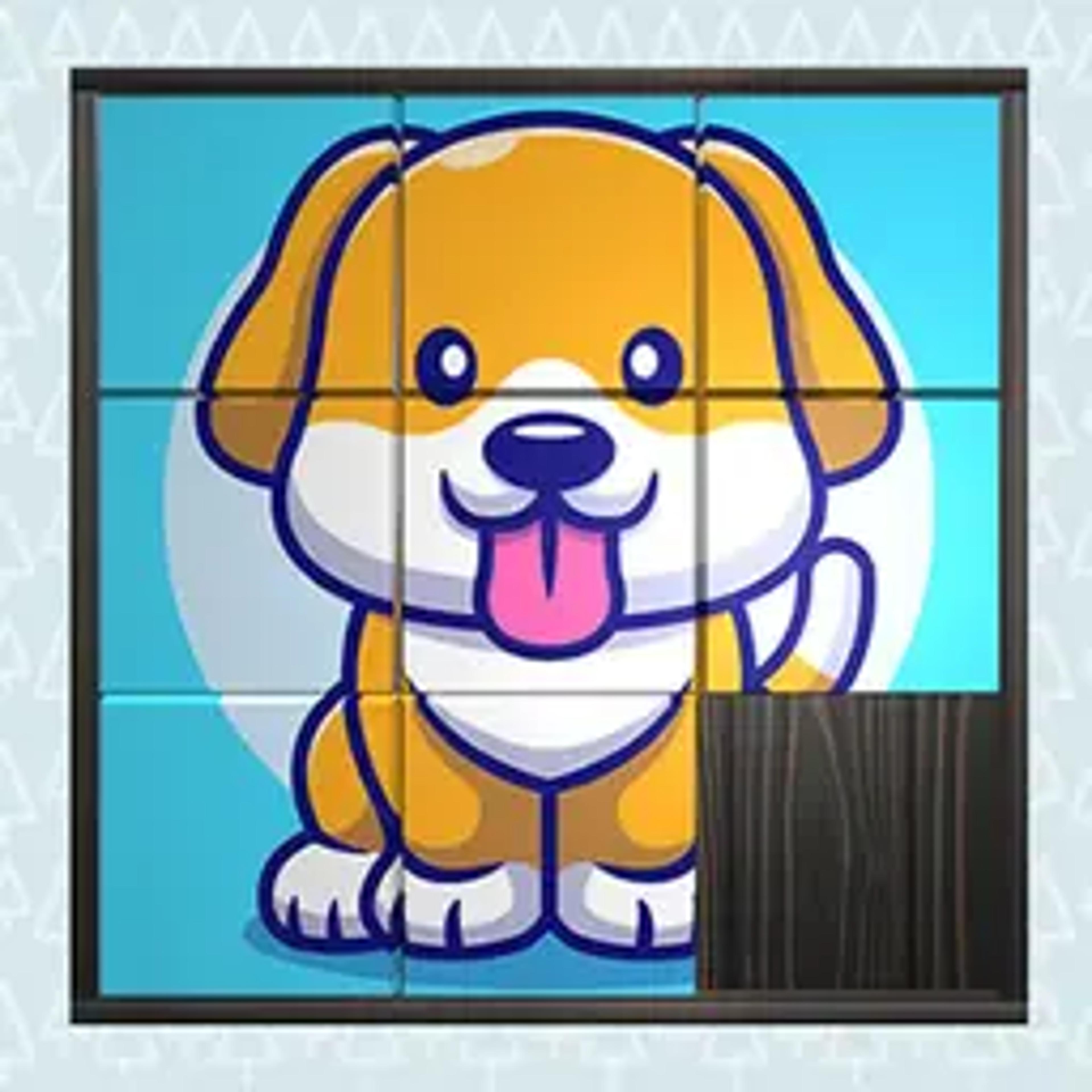 3D Kid Sliding Puzzle
