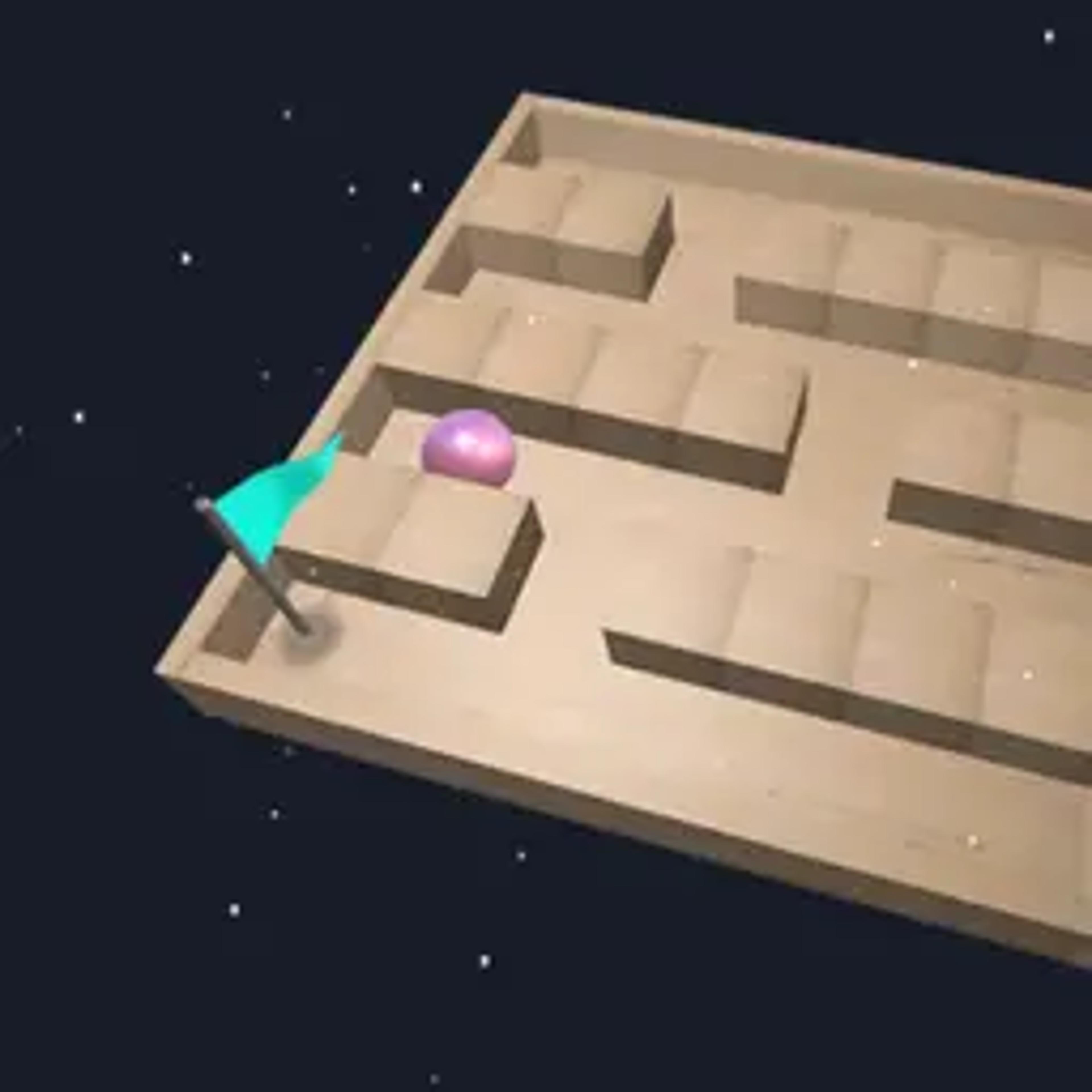 3D Maze Control