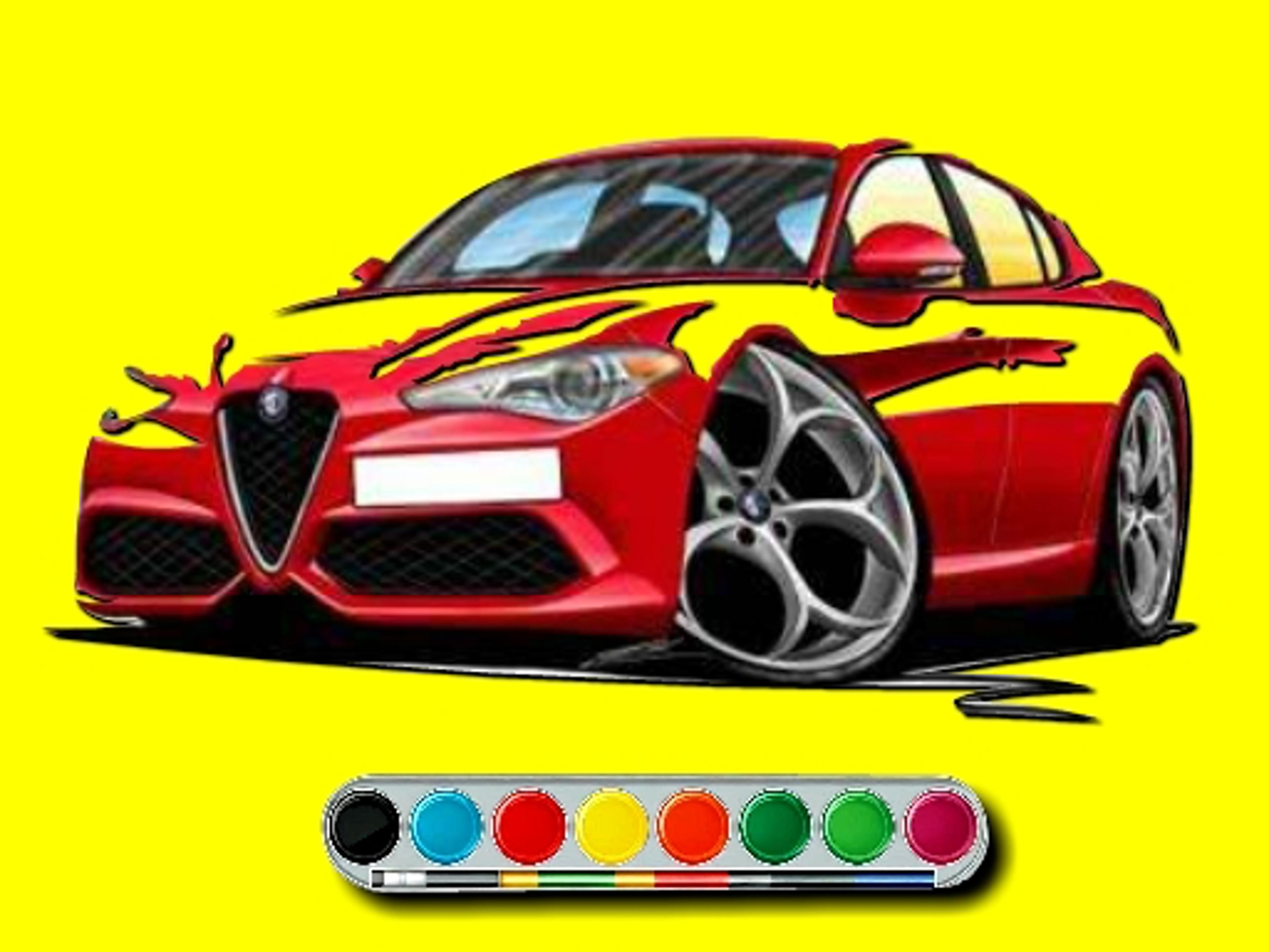Alfa Romeo Coloring logo