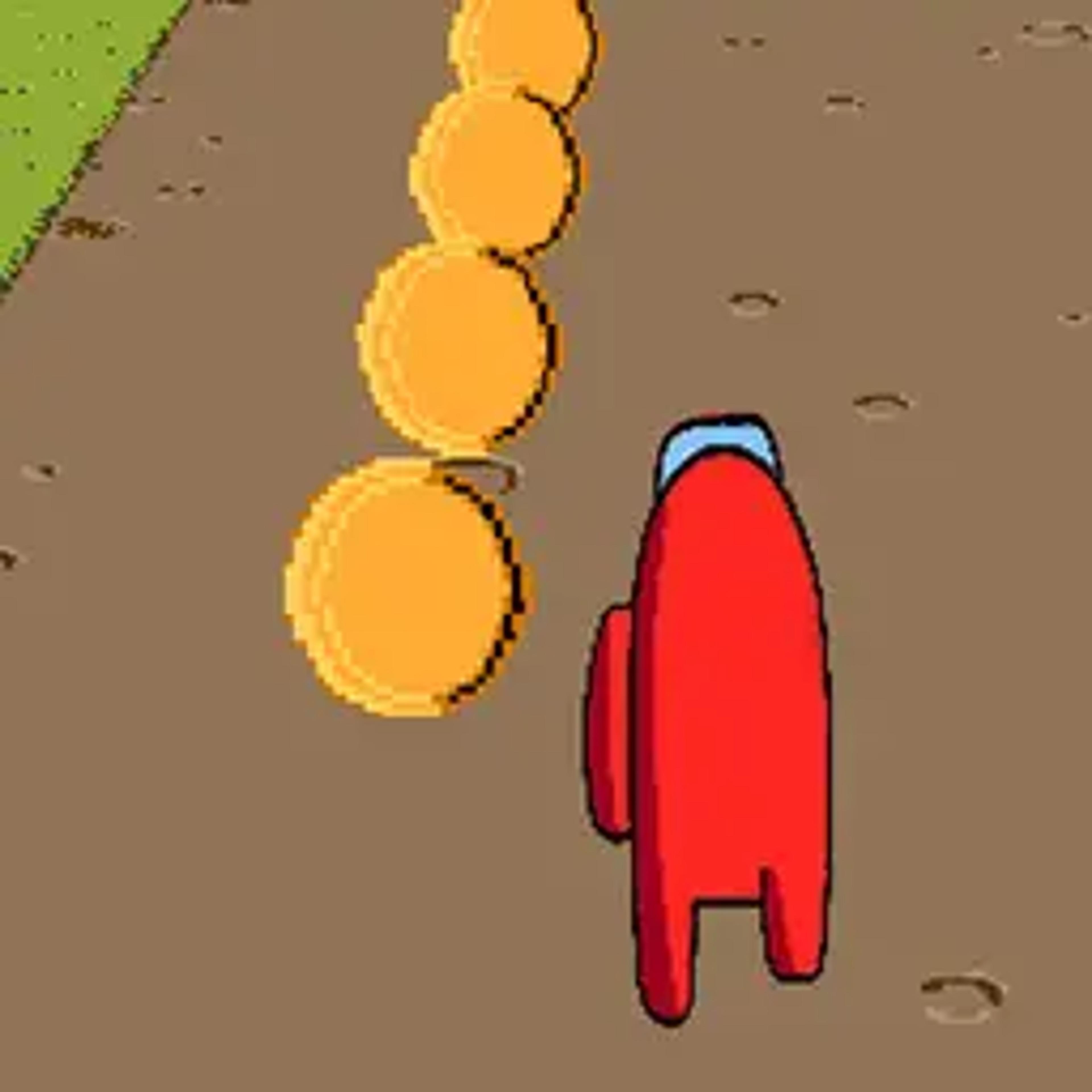 Among Golden Run 3D