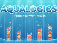 Aqualogics Puzzles Game logo