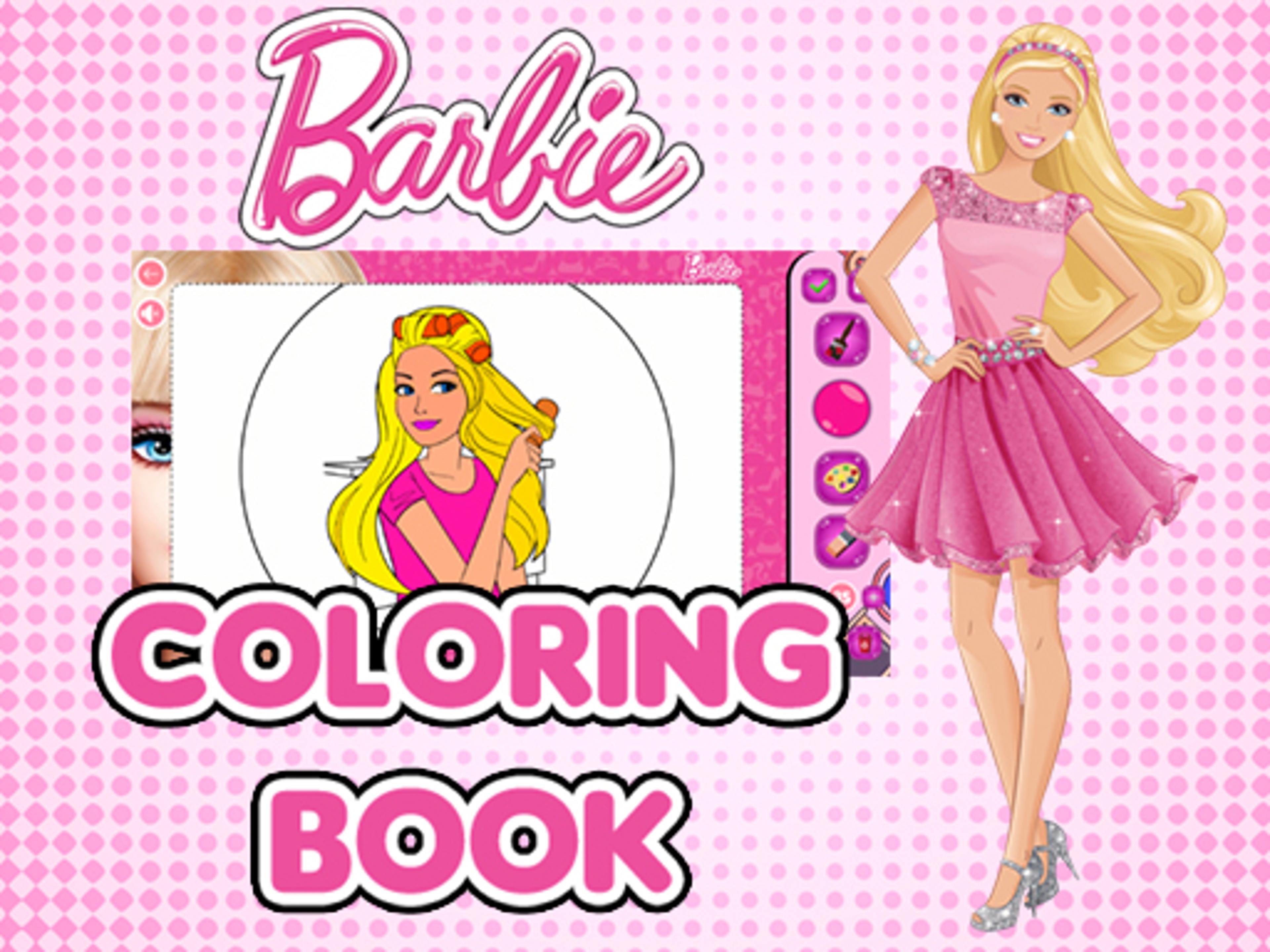 Barbie Coloring Books logo