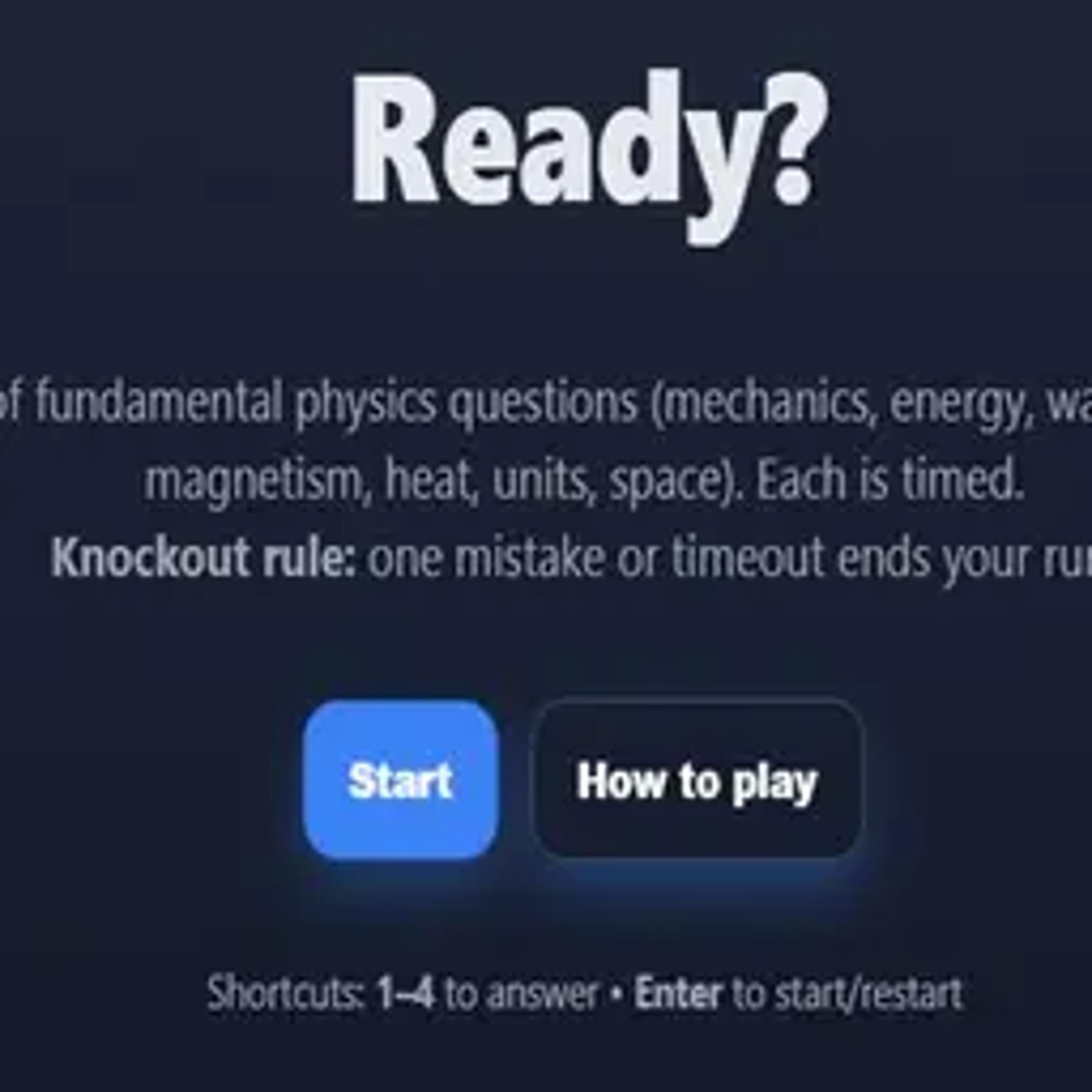 Basic Physics Single Choice
