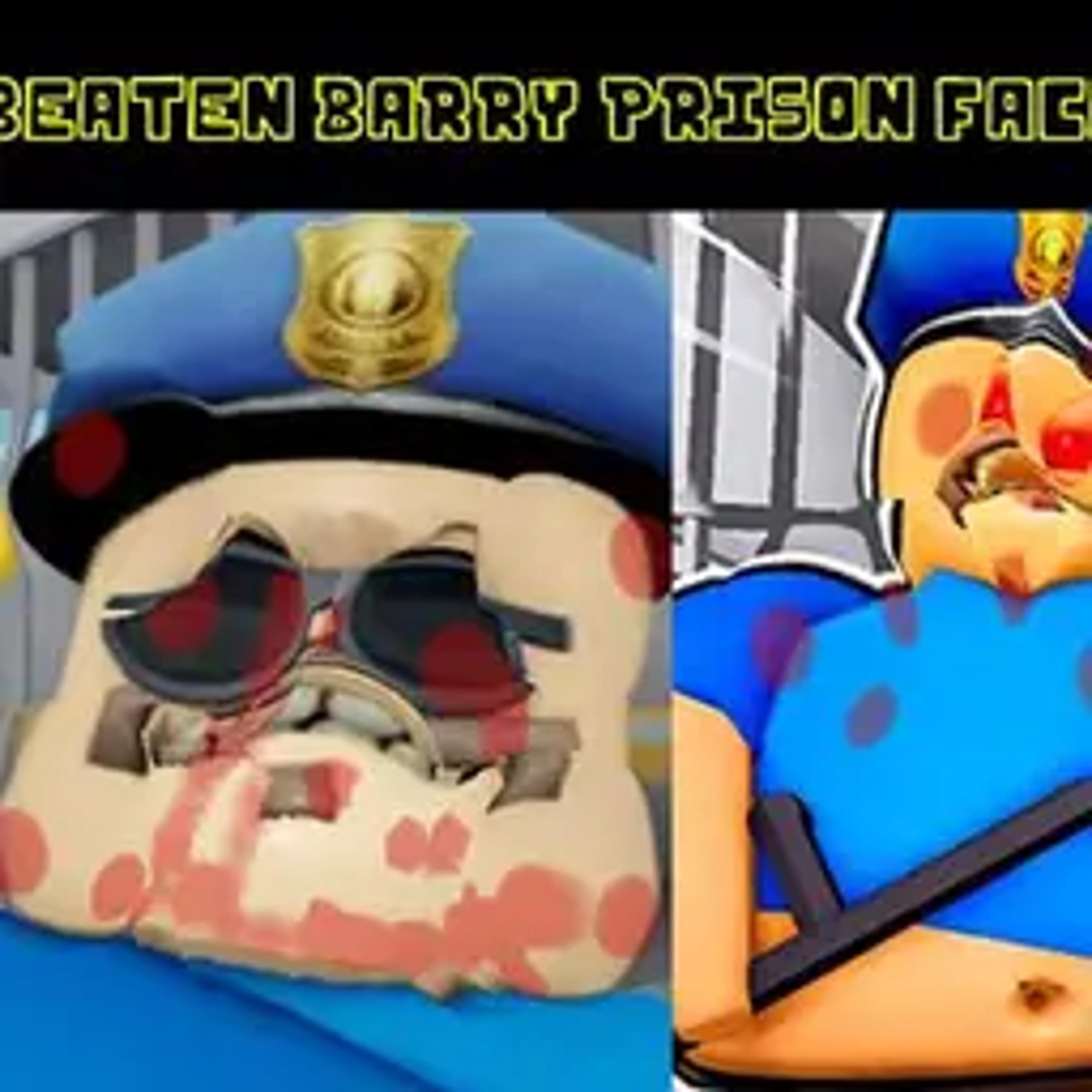 Beaten Barry Prison Face LOL