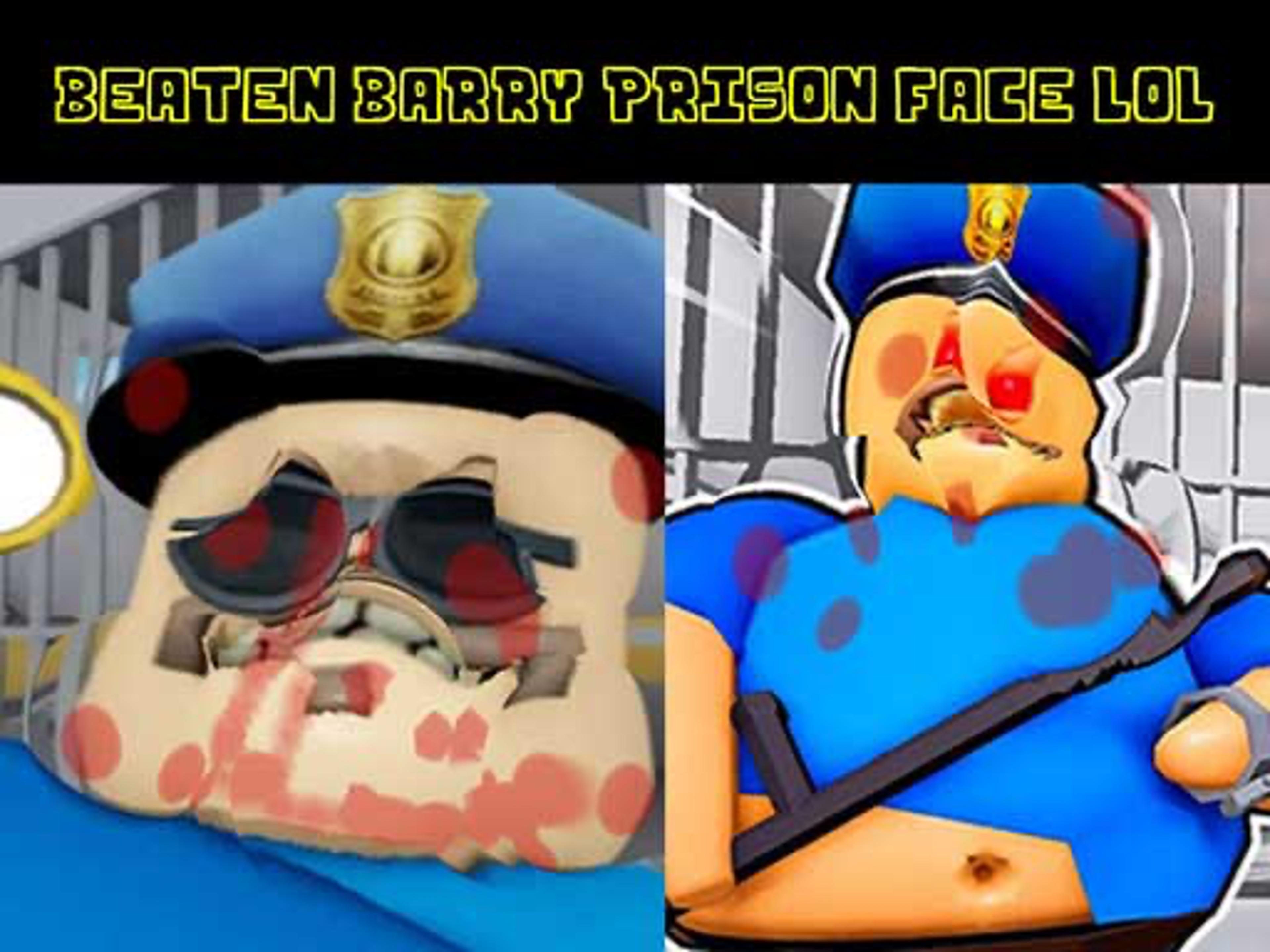 Beaten Barry Prison Face LOL logo