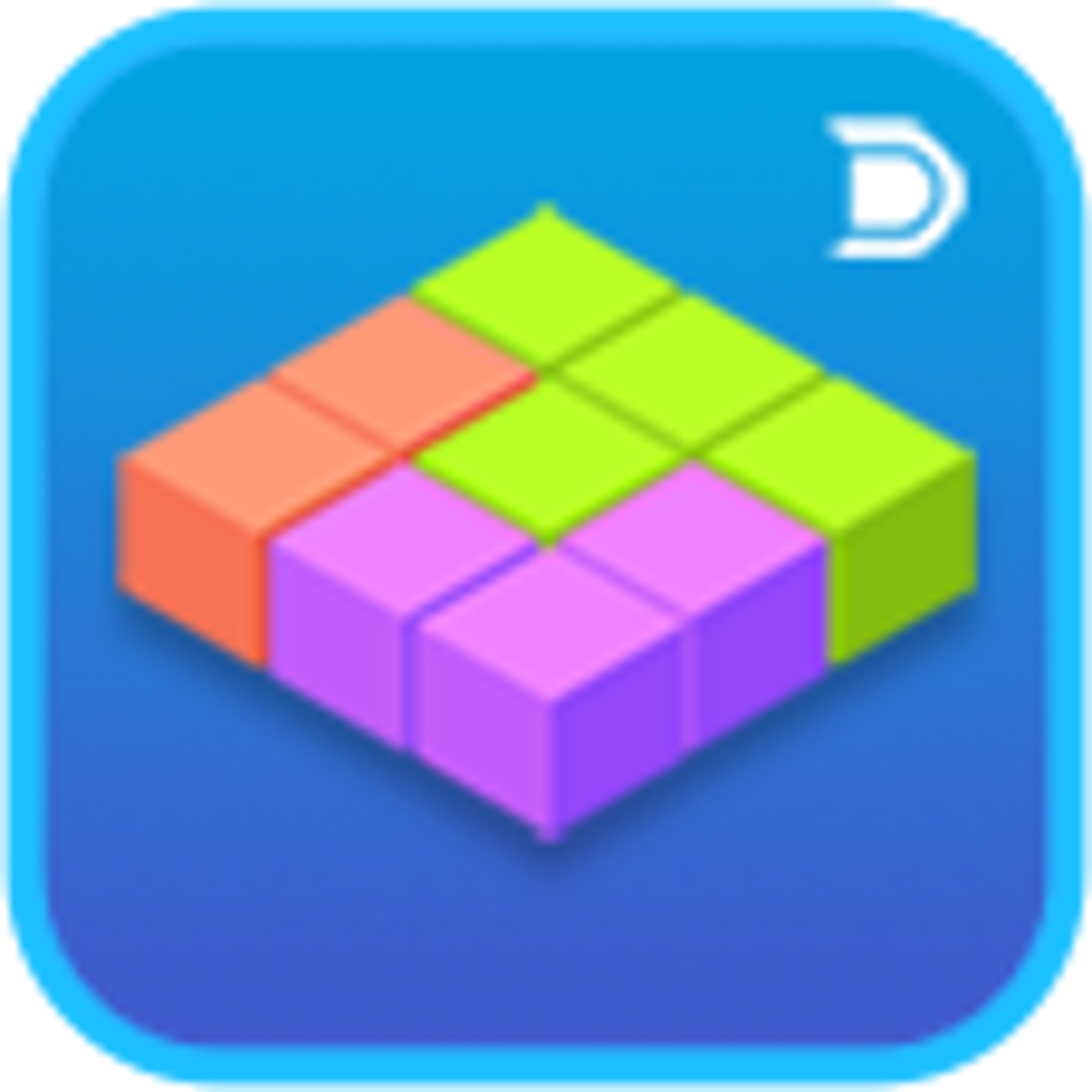 Blocky logo