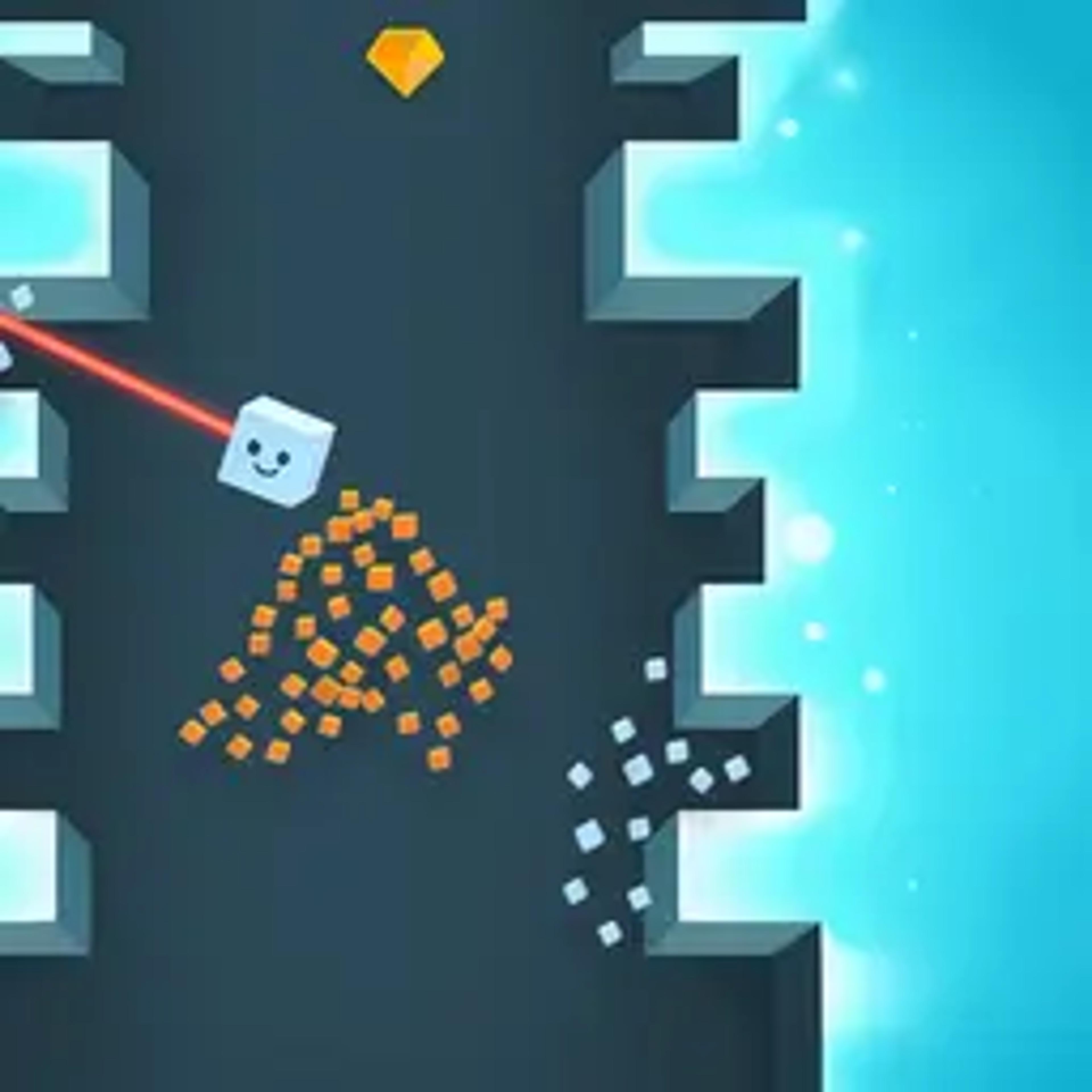 Blocky Hill Tower Game