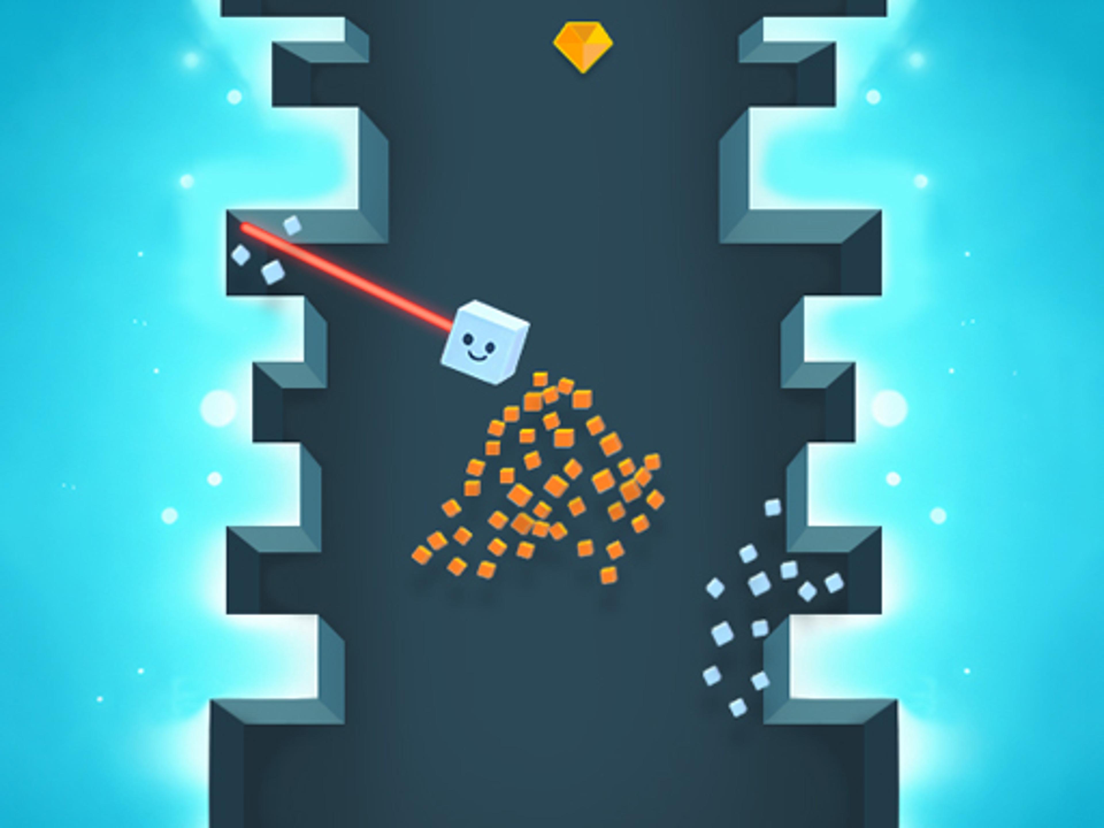 Blocky Hill Tower Game logo