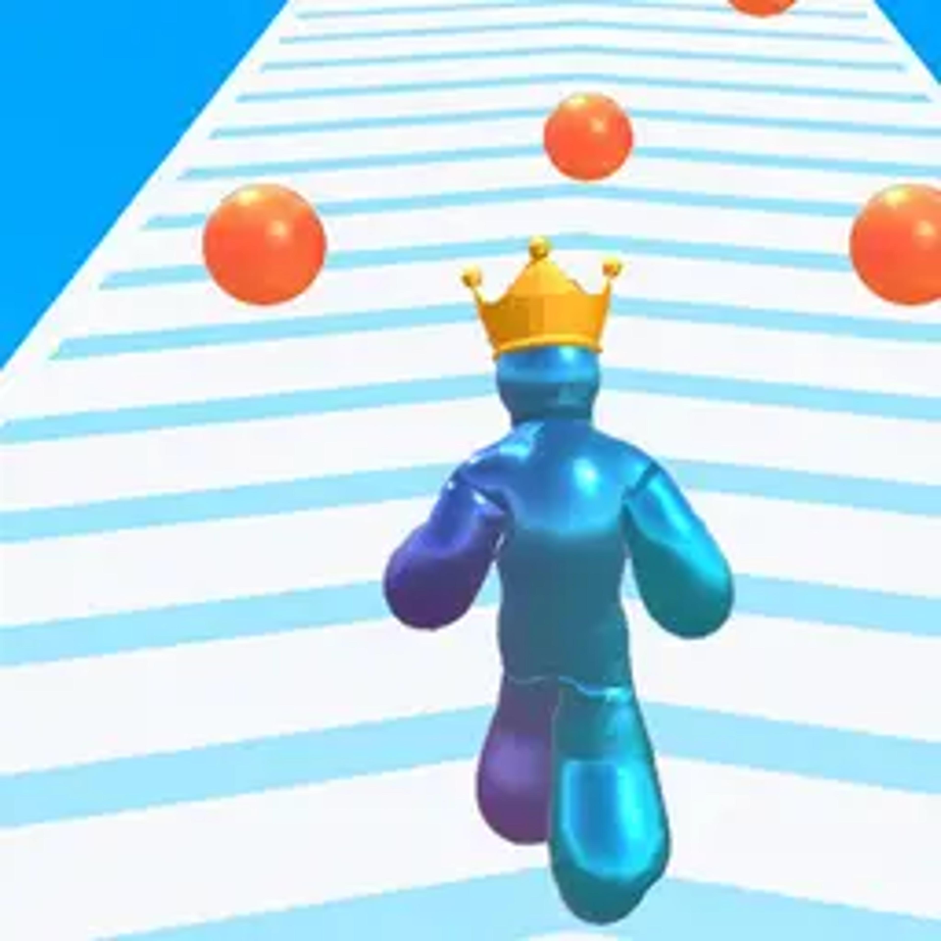 Bubble Man Runner Game