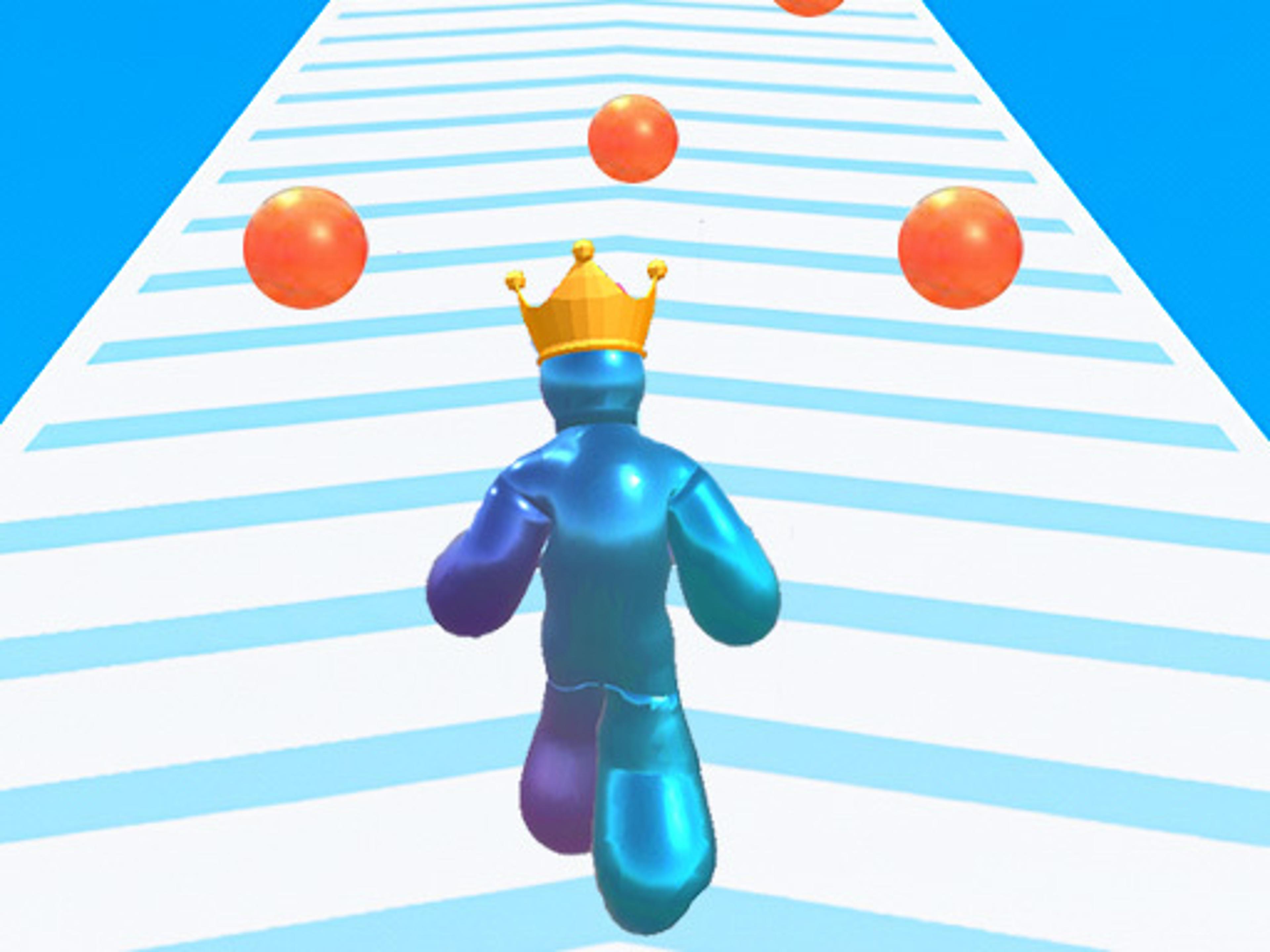 Bubble Man Runner Game logo
