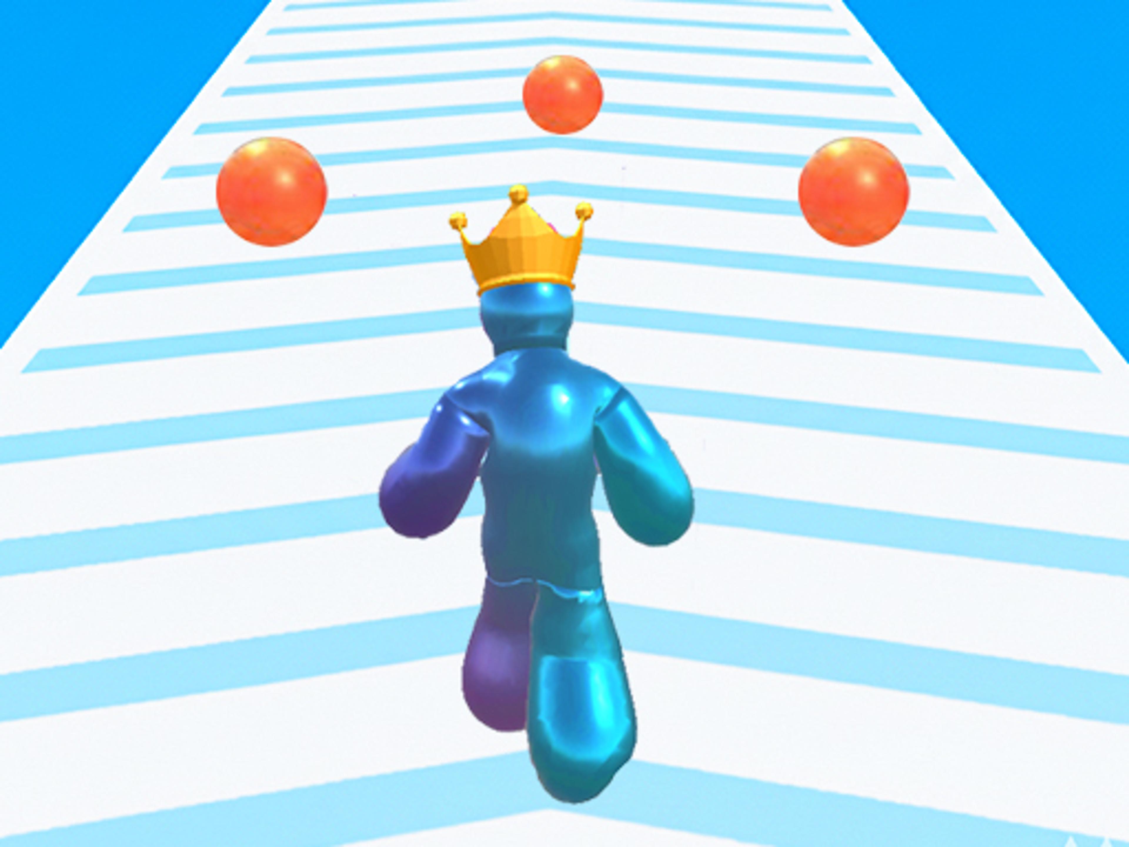 Bubble Man Running Game logo