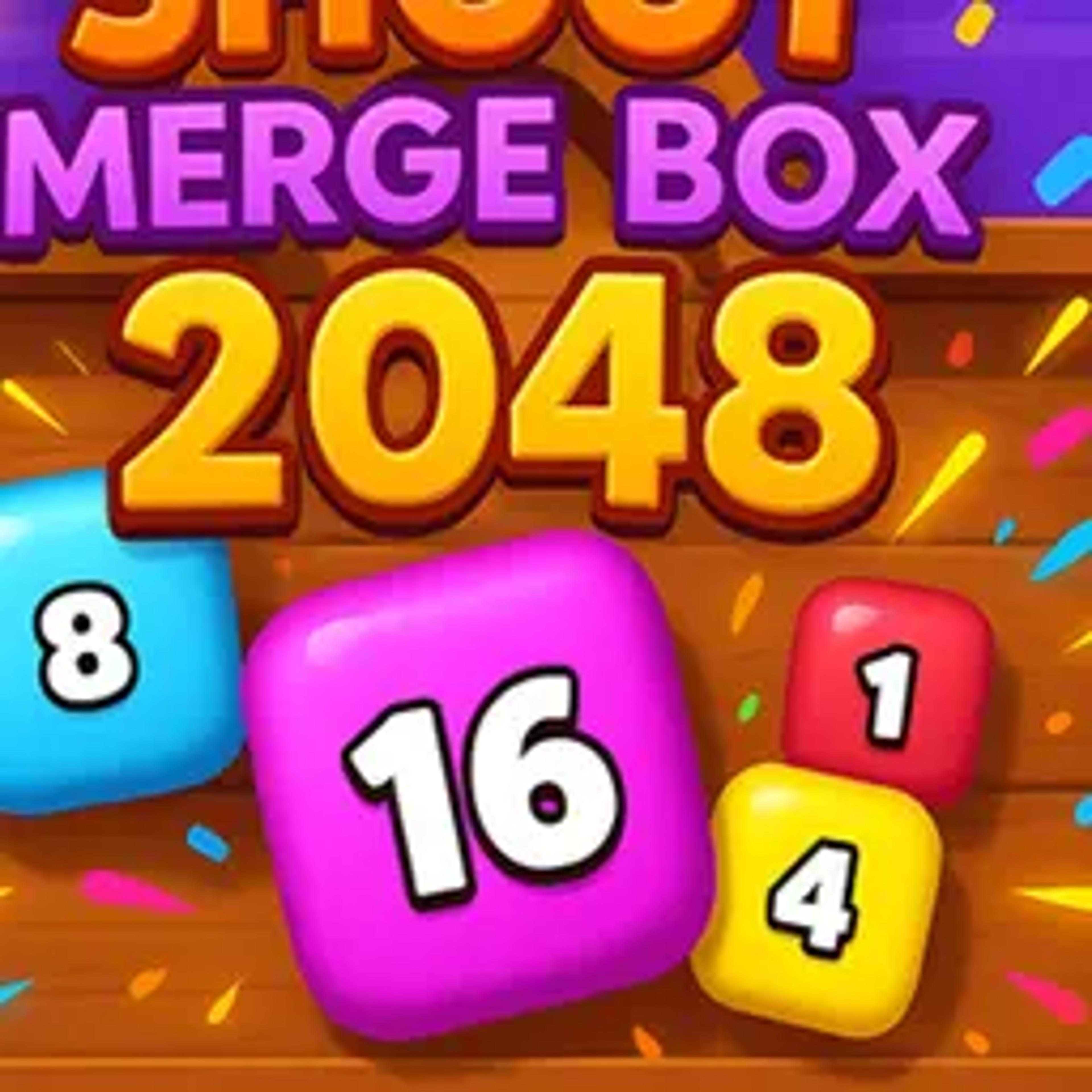 Bubble Shoot Merge Box 2048
