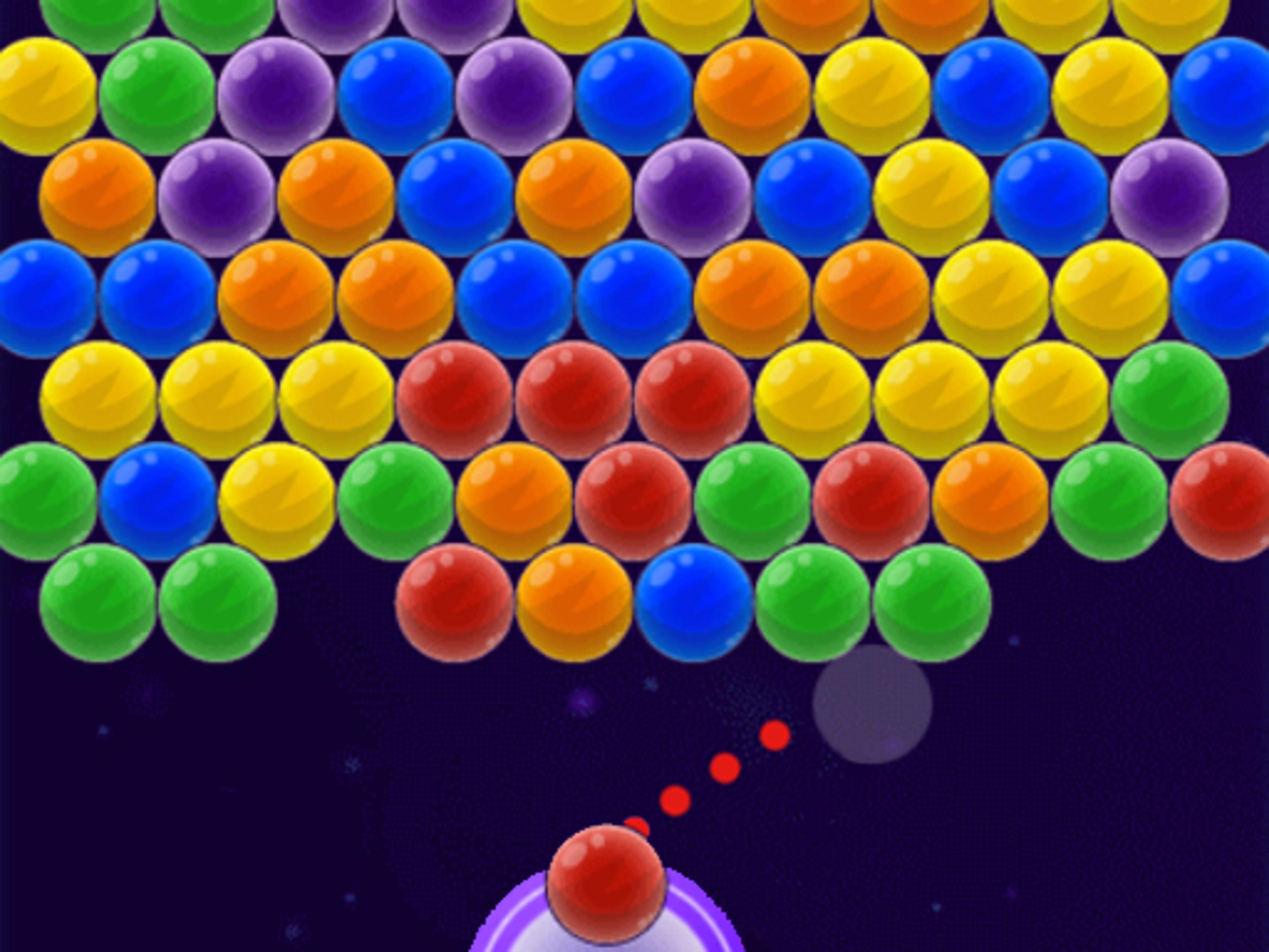 Bubble Shooter Aura logo