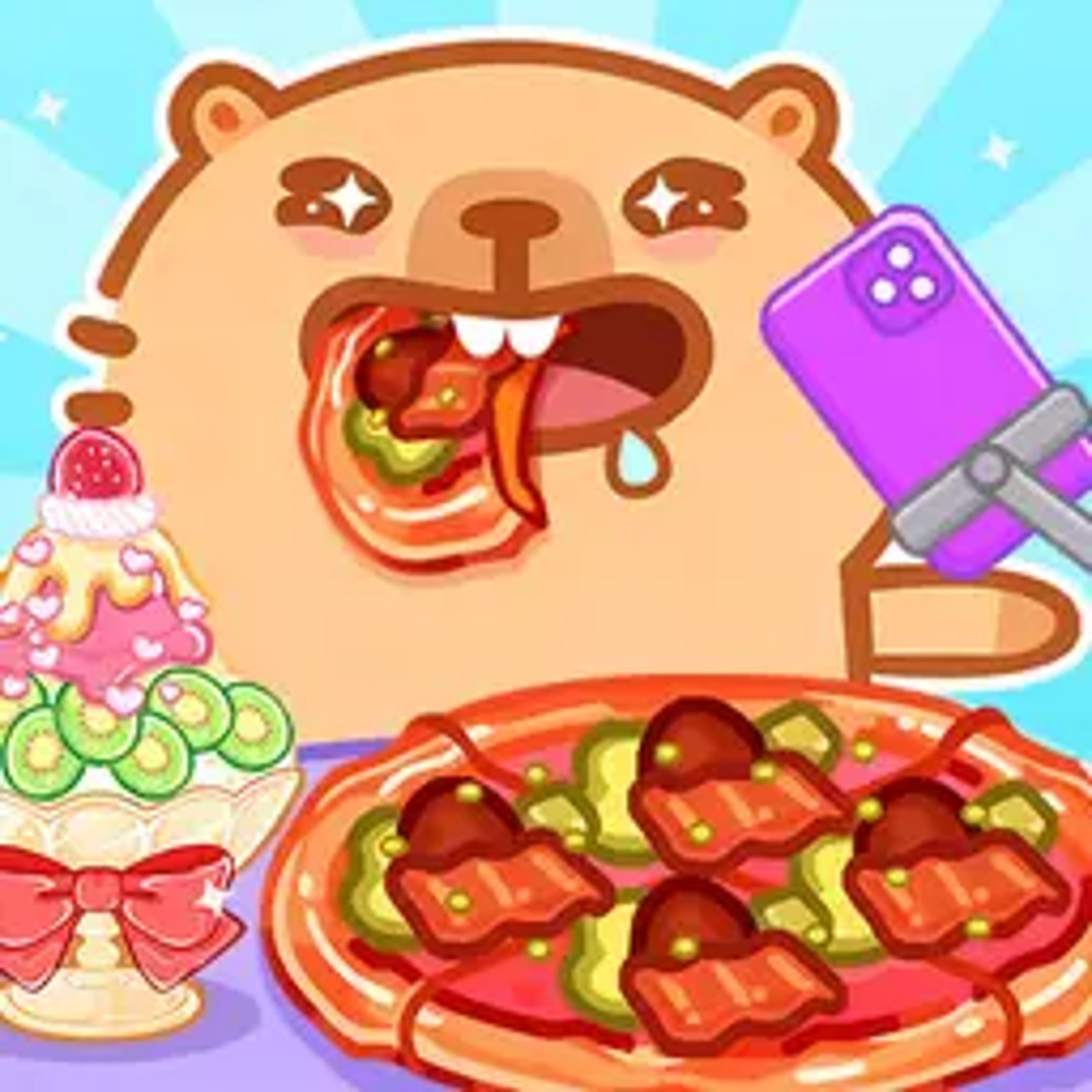 Capybara Mukbang ASMR