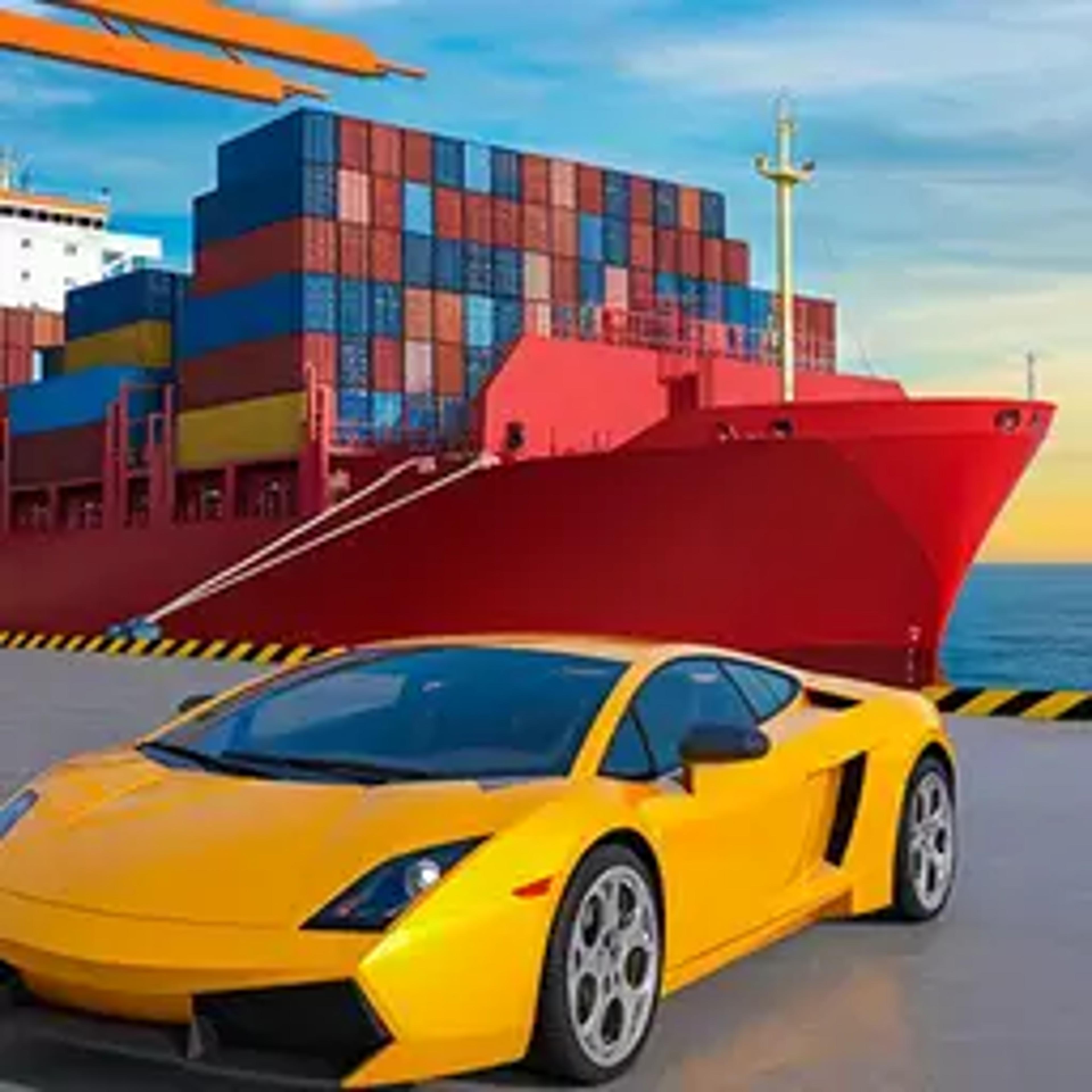 Car Cargo Ship Game