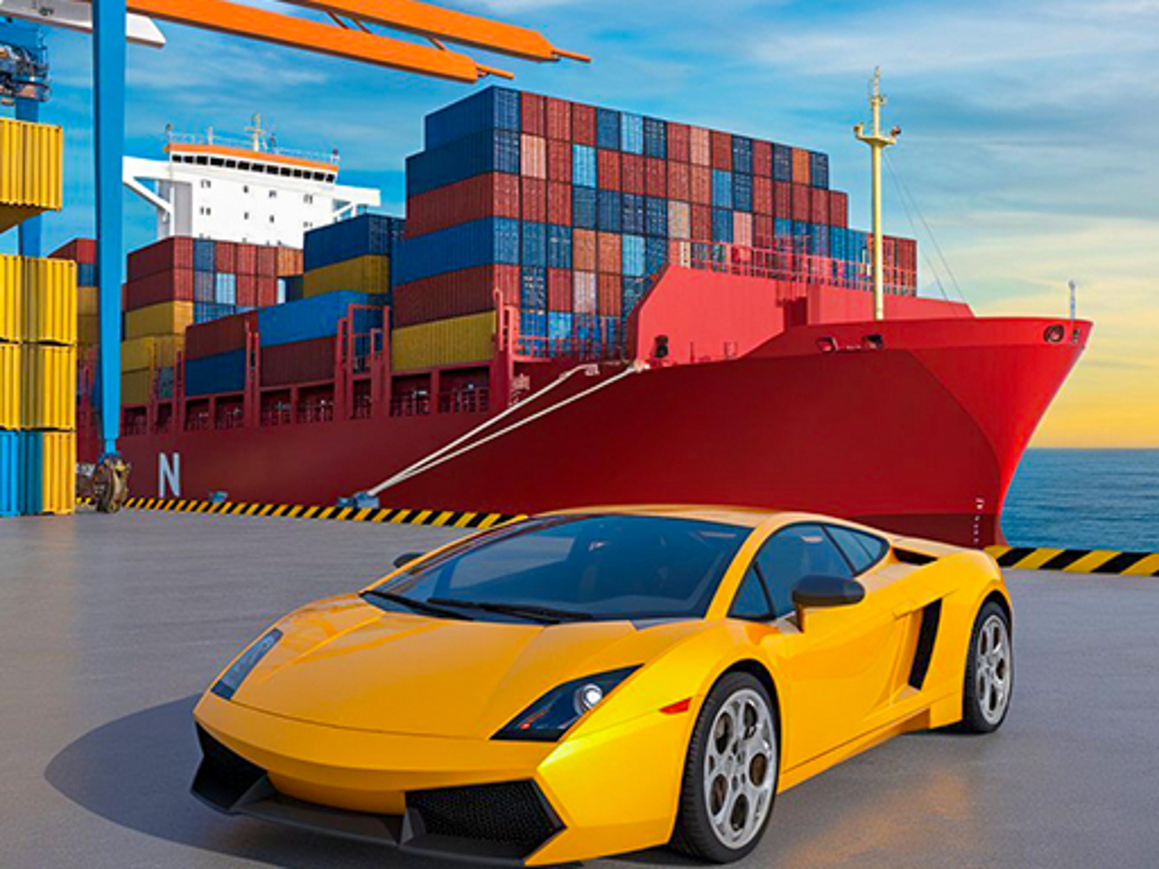 Car Cargo Ship Game logo