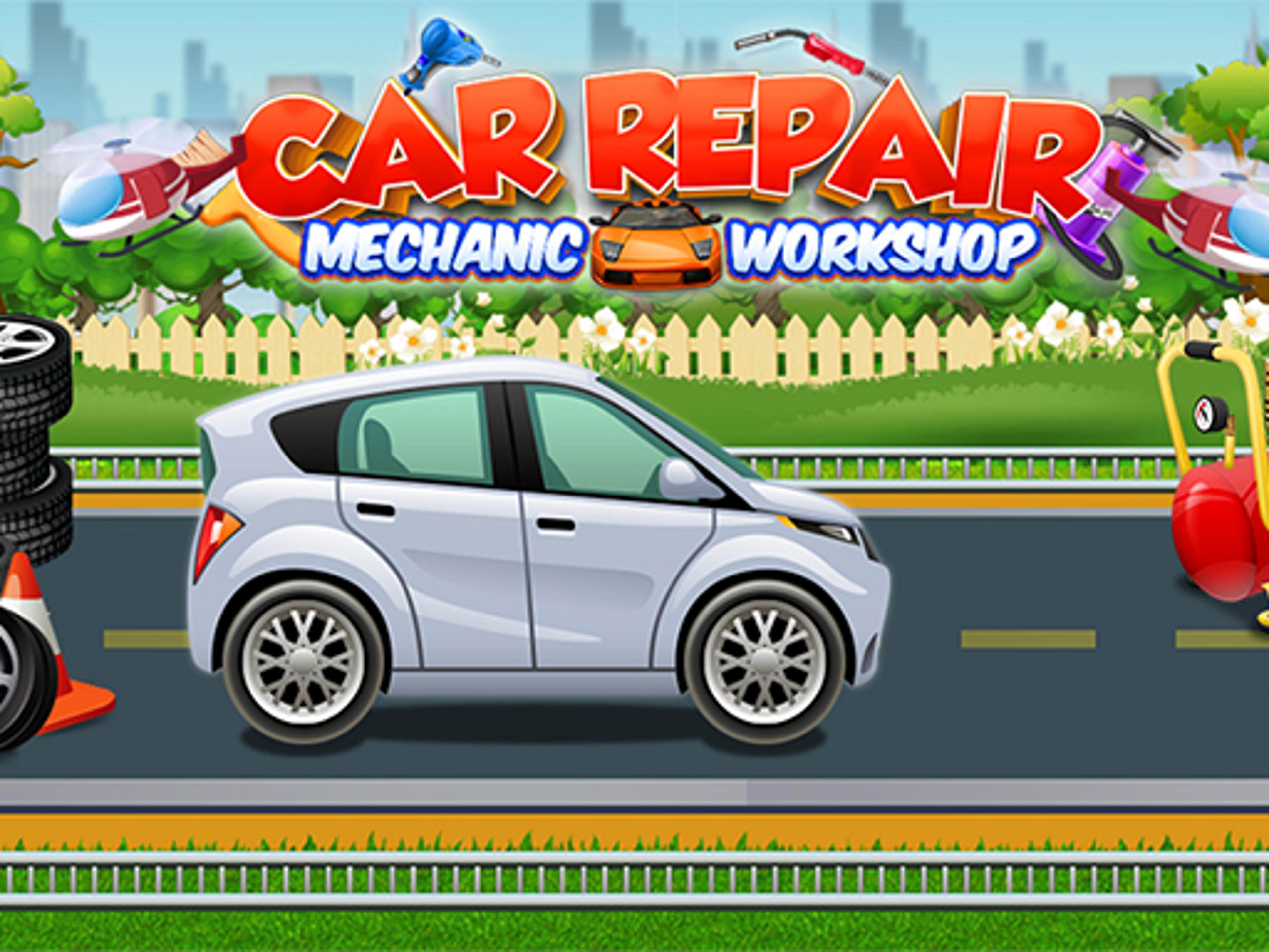 Car Repair And Wash logo