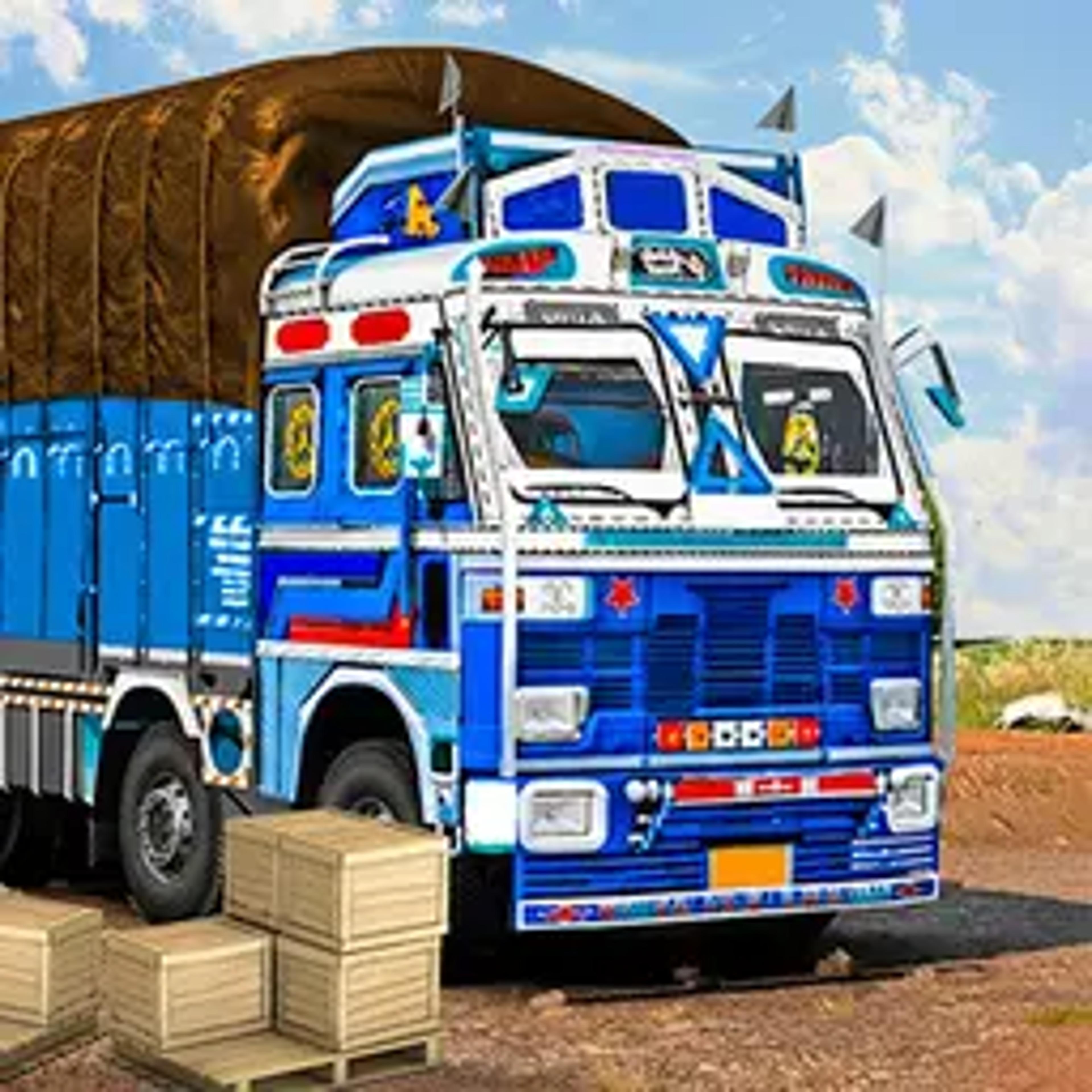 Cargo Truck Transport Game